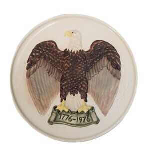 USA Bicentennial Eagle Goebel W. Germany 1975 Commemorate 1776-1976 Plate